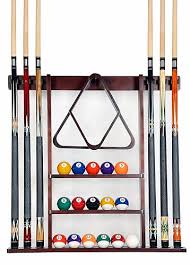 Wall-Mounted Cue Rack (6 Cues)